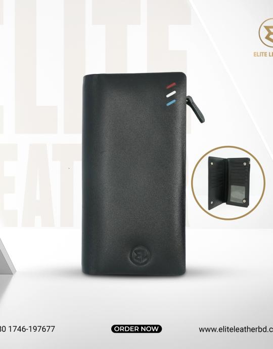 Premium Leather Long Wallet | প্রিমিয়াম লং লেদার মানিব্যাগ