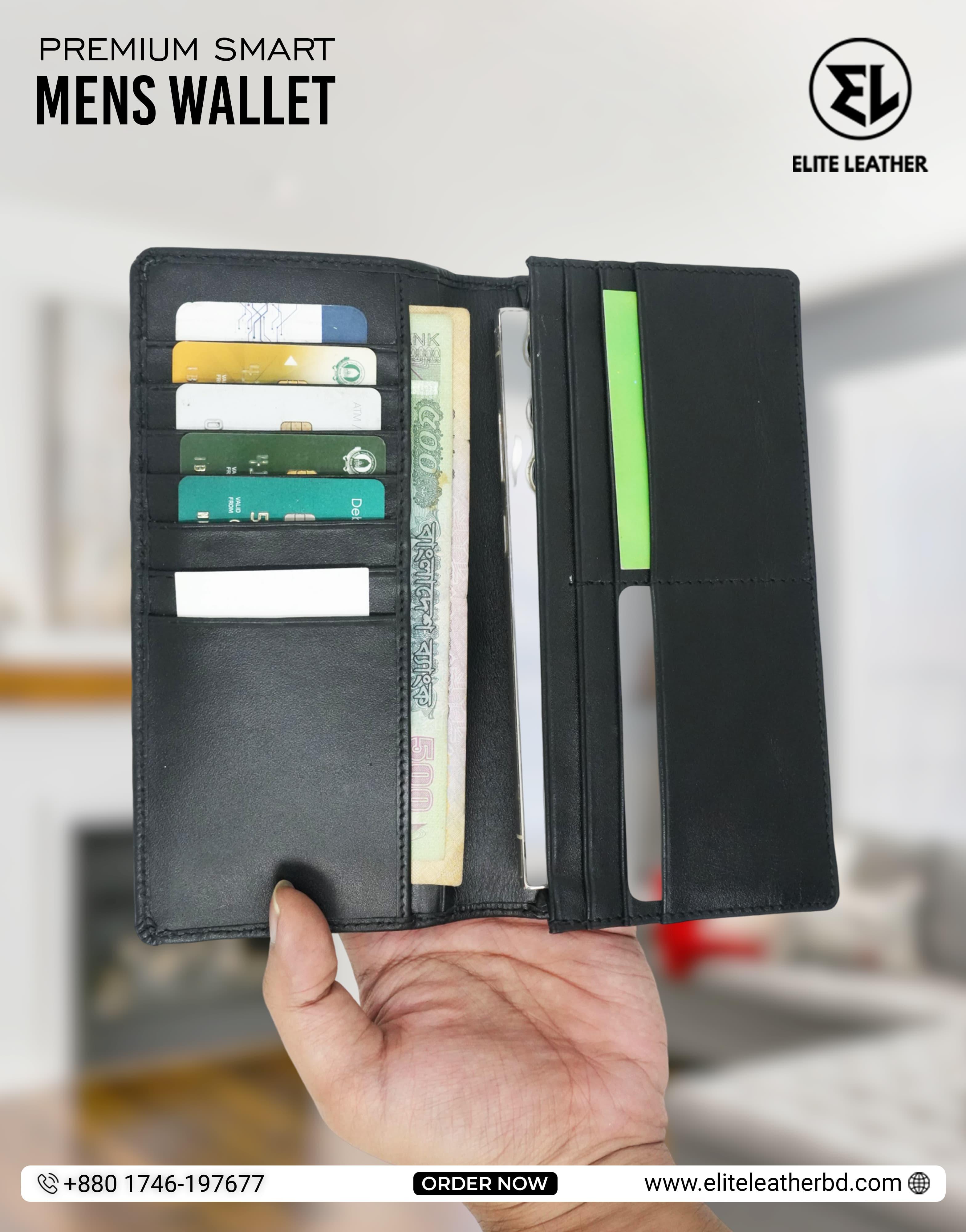 Premium Long Wallet ( প্রিমিয়াম লং ওয়ালেট )