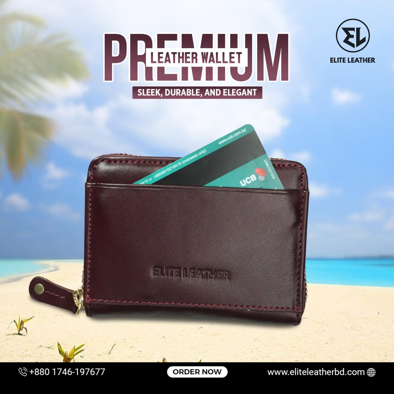 The Mint Carry Red Wine Wallet